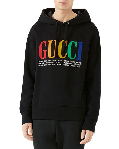 gucci logo hoodi